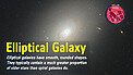 Word Bank: Elliptical Galaxy