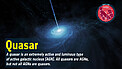 Word Bank: Quasar